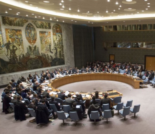 Myanmar.  Dewan Keamanan PBB mengadopsi resolusi pertamanya dalam 74 tahun