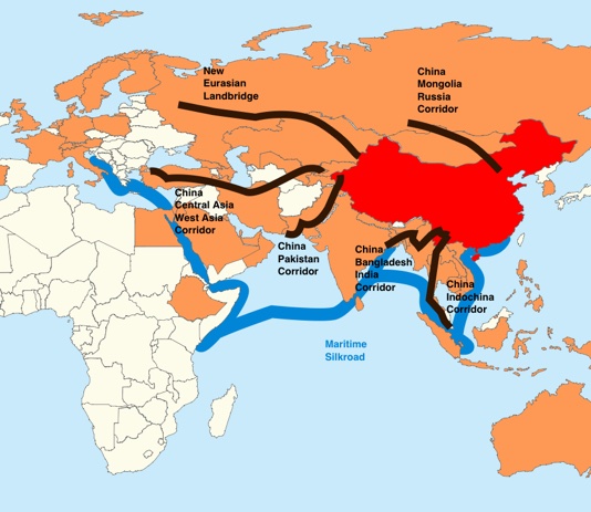 Porcelana.  Rusia, Venezuela y Pakistán son los principales beneficiarios de la financiación china
